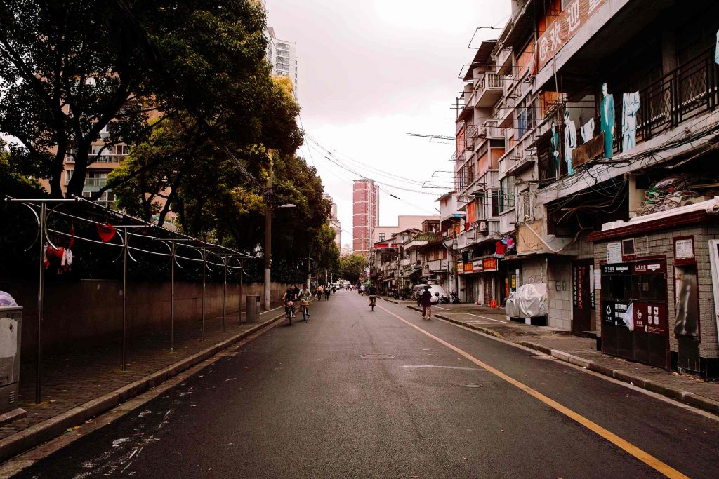 上海　小南門周辺